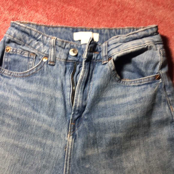 H&M women’s wide leg jeans Sz 4 - Picture 3 of 5